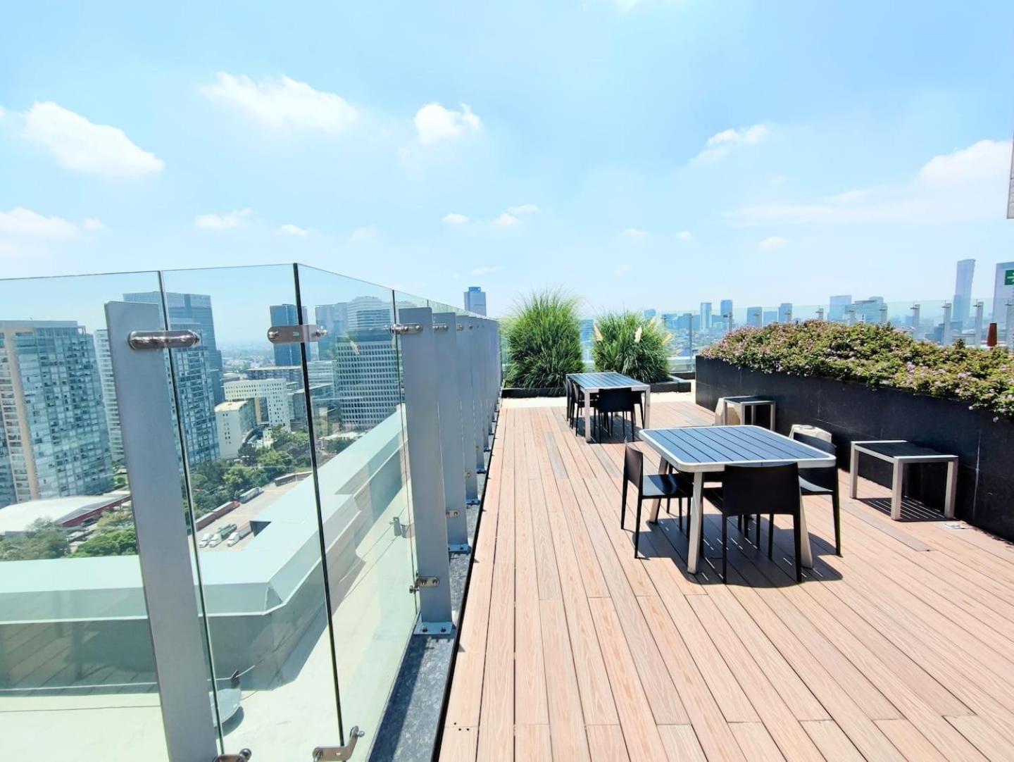 Luxurious High-Rise Hs Wifi, Amazing City Views Мексико Сити Екстериор снимка